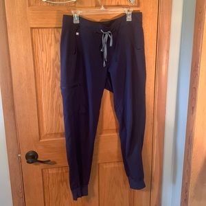 Figs Navy Zamora Jogger Scrubs